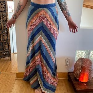 Vintage Linen 70’s skirt